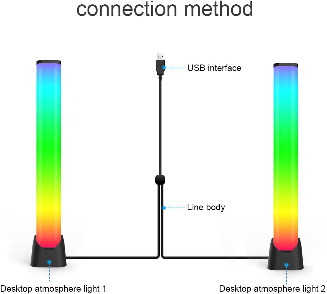 Barre lumineuse LED intelligente Metrix, lumière ambiante RVB