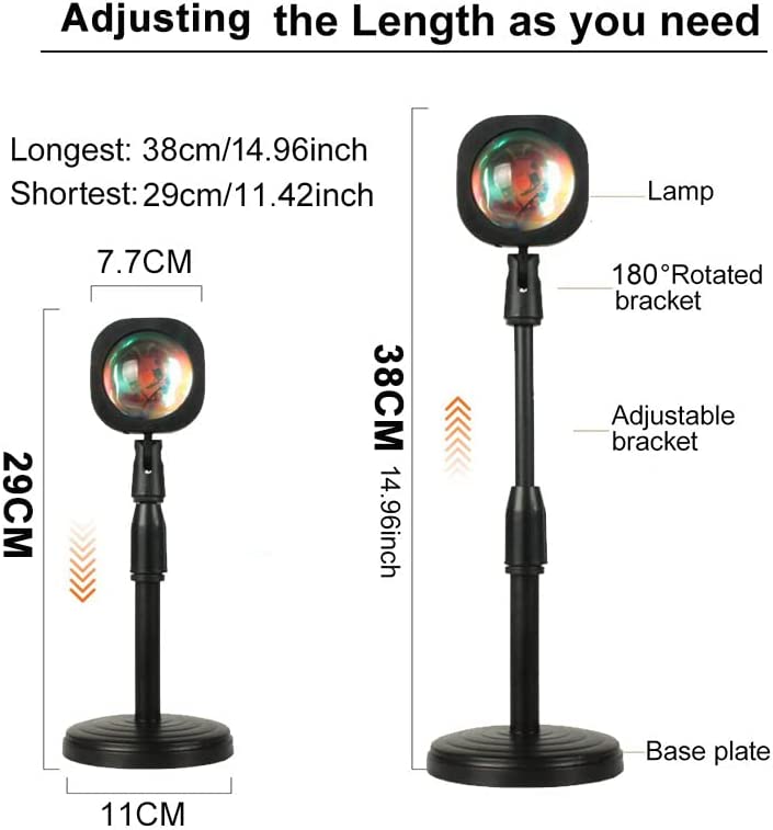 Lampe projecteur Metrix Smart Rainbow Sunset