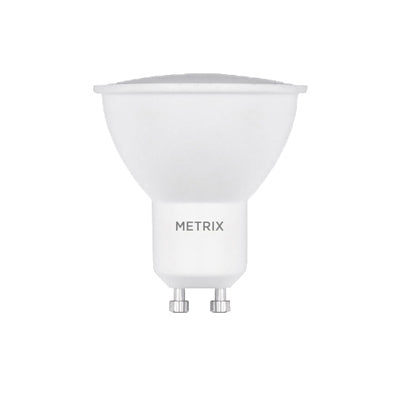 Metrix GU10 5W LED 400 Lumen Angle de Faisceau Réflecteur 38 Degrés (Lot de 10)