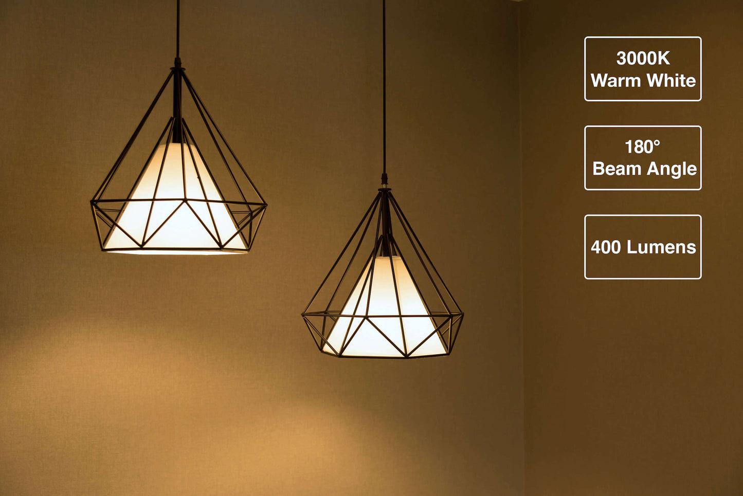Metrix Ampoule LED E14 5W 400 Lumen Bougie Blanc Chaud (10 pièces)